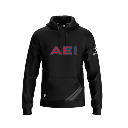 [CUS-DFW-SUHOOD-FLC-LSL-BLK-YXS-LOGO2] Summit Hoodie (Youth XS, Black, Logo 2)