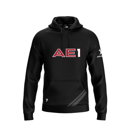 [CUS-DFW-SUHOOD-FLC-LSL-BLK-YXS-LOGO3] Summit Hoodie (Youth XS, Black, Logo 3)