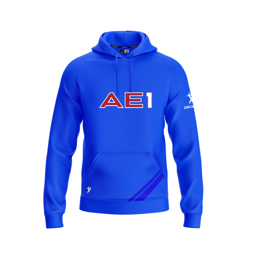 [FOLHSMRY-YXS-LOGO3] Decker Summit Hoodie (Youth XS, Royal, Logo 3)