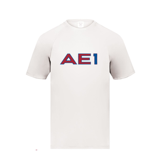 [2790.005.S-LOGO2] Men's Smooth Sport T-Shirt (Adult S, White, Logo 2)