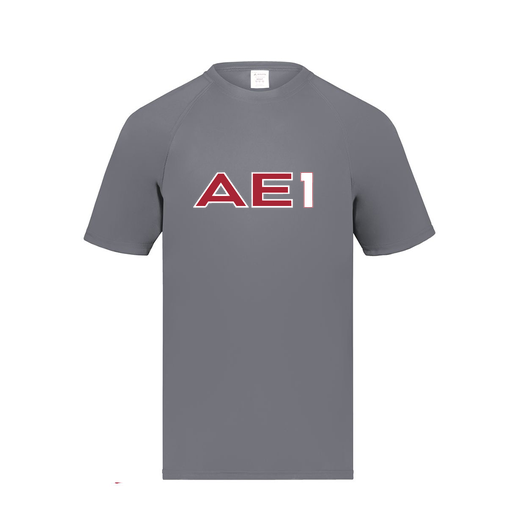[2790.059.S-LOGO3] Men's Smooth Sport T-Shirt (Adult S, Gray, Logo 3)