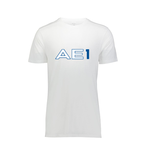[FTSCUBWH-AS-LOGO1] Decker Men's Tri-Blend T-Shirt - Short Sleeve (Adult S, White, Logo 1)