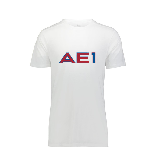 [FTSCUBWH-AS-LOGO2] Decker Men's Tri-Blend T-Shirt - Short Sleeve (Adult S, White, Logo 2)