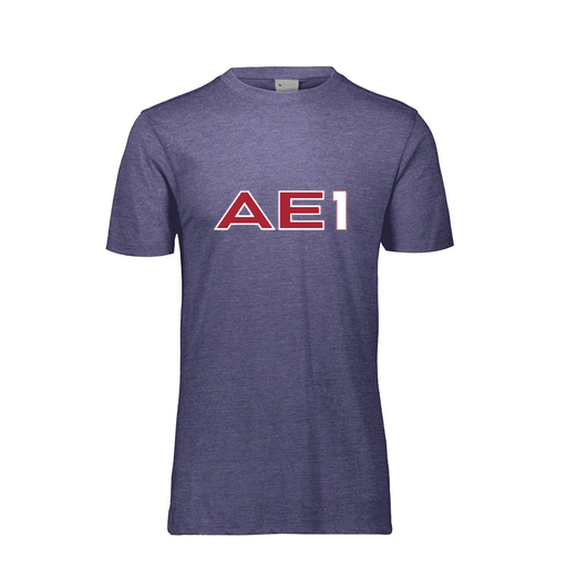 [FTSCUBRY-AS-LOGO3] Decker Men's Tri-Blend T-Shirt - Short Sleeve (Adult S, Royal, Logo 3)