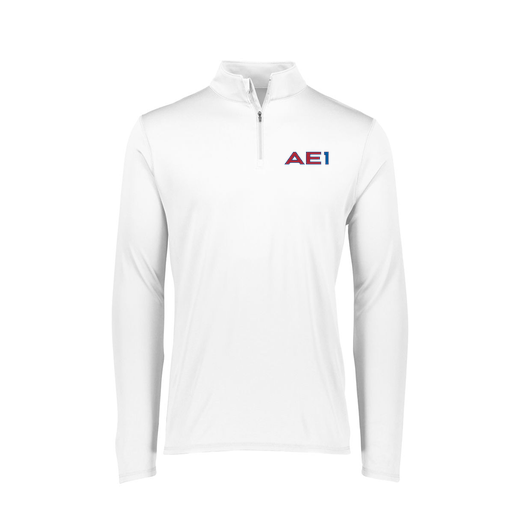 [FTLQFLWH-FAXS-LOGO2] Decker Women's Flex-Lite 1/4 Zip Shirt (Female Adult XS, White, Logo 2)