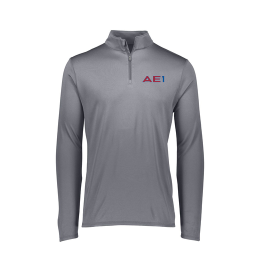 [FTLQFLGY-FAXS-LOGO2] Decker Women's Flex-Lite 1/4 Zip Shirt (Female Adult XS, Gray, Logo 2)