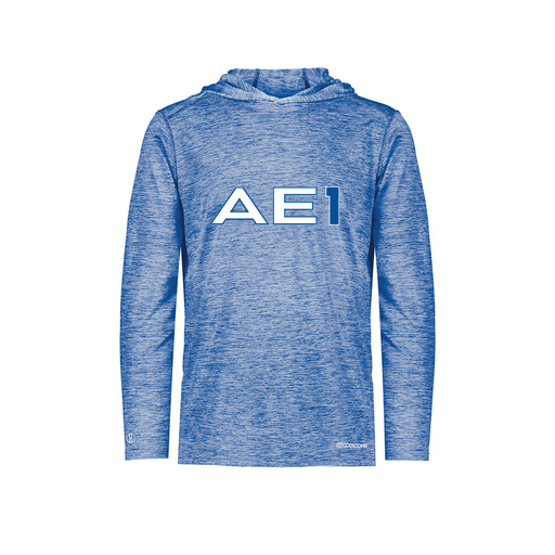 [FOLHCGRY-AS-LOGO1] Decker Men's Charge Hoodie (Adult S, Royal, Logo 1)