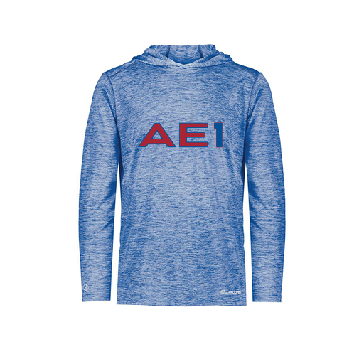 [FOLHCGRY-AS-LOGO2] Decker Men's Charge Hoodie (Adult S, Royal, Logo 2)