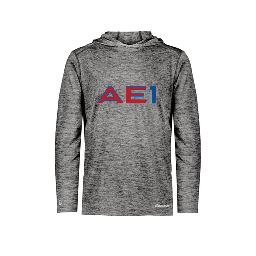 [FOLHCGBK-YS-LOGO2] Decker Youth Charge Hoodie (Youth S, Black, Logo 2)