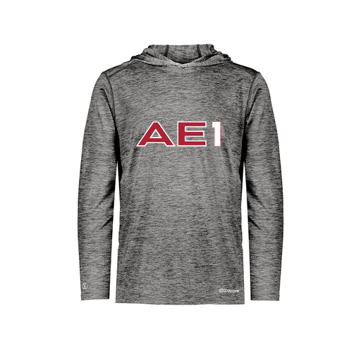 [FOLHCGBK-YS-LOGO3] Decker Youth Charge Hoodie (Youth S, Black, Logo 3)