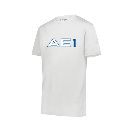 [222818.005.S-LOGO1] Men's Movement Dri Fit Shirt (Adult S, White, Logo 1)